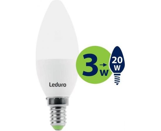 Light Bulb|LEDURO|Power consumption 3 Watts|Luminous flux 200 Lumen|2700 K|220-240V|Beam angle 360 degrees|21130