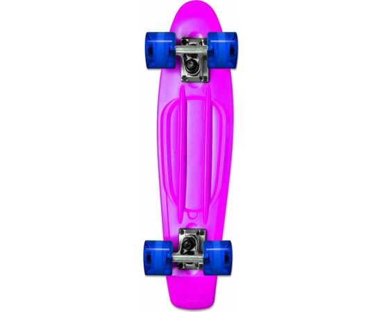 No Rules Skateboard fun skrituļdēlis ar gaismiņām, rozā - AU 349