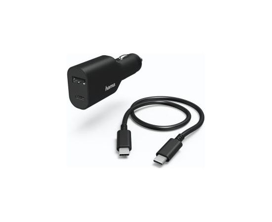 Hama USB-C PSU for Car 70W 12/24V