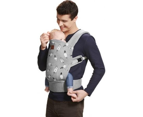 Kinder Kraft KINDERKRAFT baby carrier MILO grey