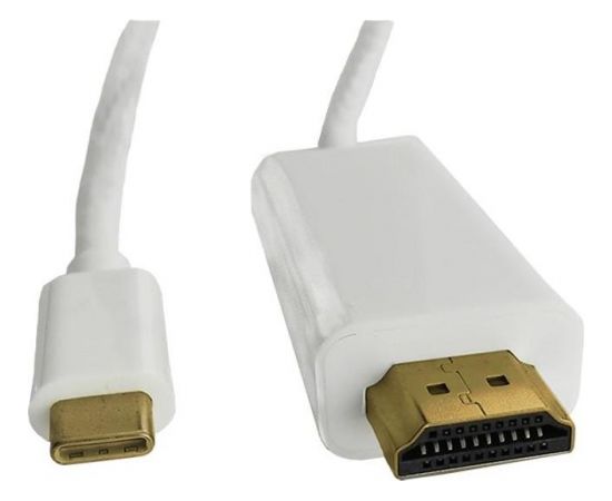 Qoltec DisplayPort Alternate mode USB 3.1 CM / HDMI AM | 4Kx2K | 1m