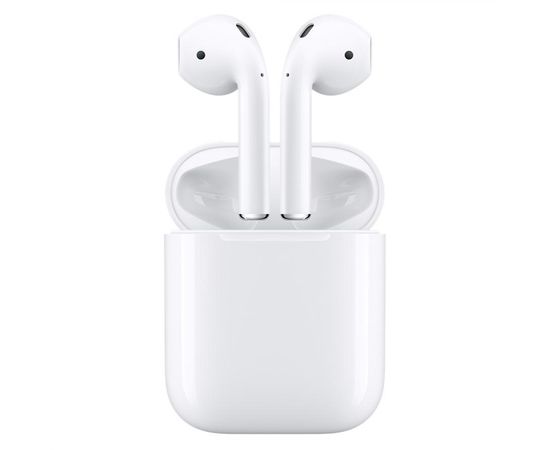 Apple MV7N2ZM/A AirPods 2nd Gen (2019) Wireless White Austiņas, With Charging Case