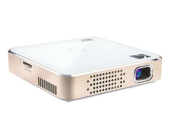 Kodak Portable Projector Luma 150 	RODPJS150WH WVGA (854x480), 50 ANSI lumens, 1500:1, White/Gold, Wi-Fi