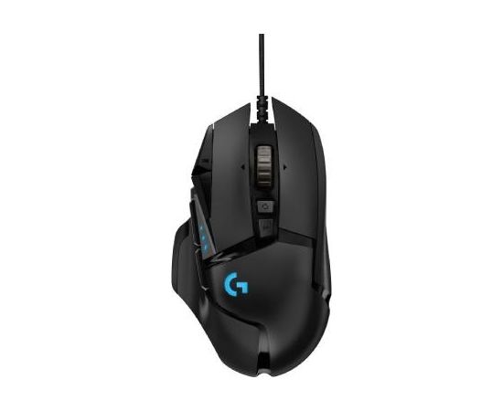 Logitech G502 HERO, wired gaming mouse, black