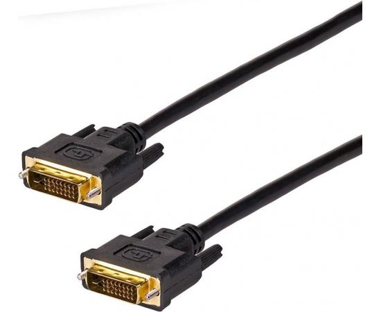 Akyga DVI cable M-M  AK-AV-06 1.8m (24+1) Gold plated