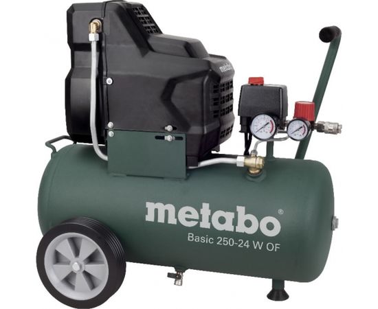 Kompresors Basic 250-24 W OF, bez eļļas, Metabo