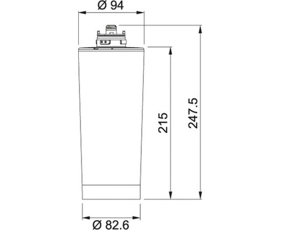 Franke Piederumi ūdens attīrīšanai Filter cartridge PRO M Ziepju dozatori virtuvei
