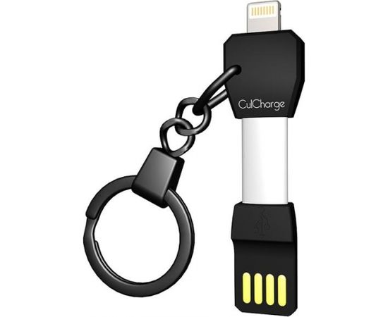 (Ir veikalā) CulCharge Smallest Lightning to USB Cable for iPhone & iPad Apple Keychain