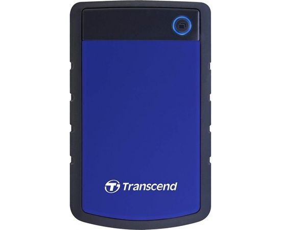 Transcend External HDD 4TB USB3 25H3B 2.5'', Triple shock protection system