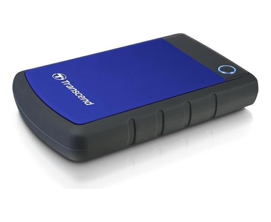 Transcend External HDD 4TB USB3 25H3B 2.5'', Triple shock protection system