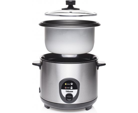 Tristar RK-6127 Rice cooker Black/Stainless steel, 500 W