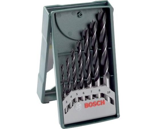 Bosch Wood Drill Set 7 pc(s) koka urbju komplekts