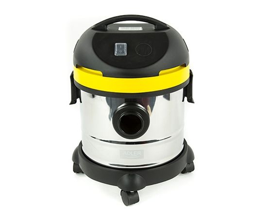 Adler AD 7022 Canister, Silver/Black/Yellow, 1500W,