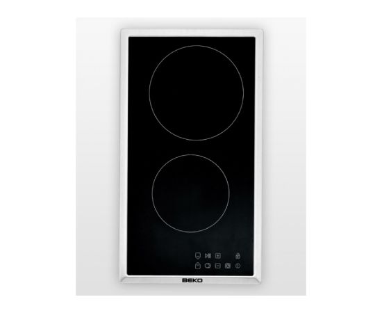 Hob BEKO HDMC32400TX 30 cm DOMINO Sensor Ceramic Electric with frame / HDMC32400TX