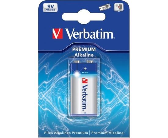 Verbatim ALKALINE BATTERY 9V 1PACK