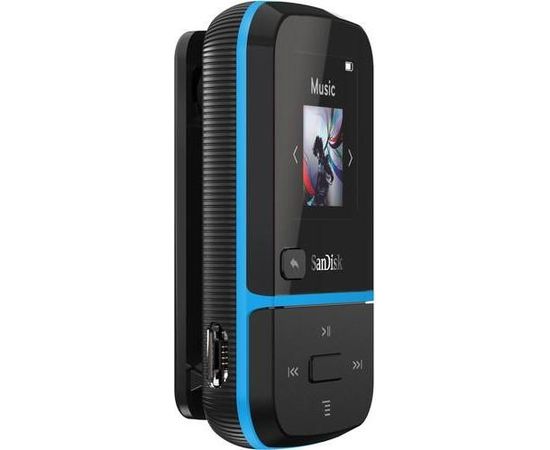 Sandisk CLIP SPORT GO MP3 Player 32GB, Blue