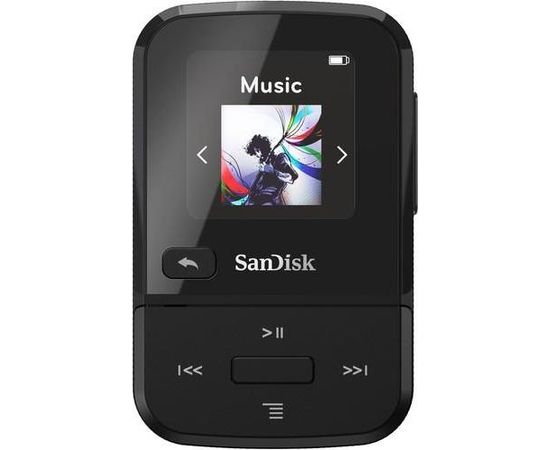 Sandisk CLIP SPORT GO MP3 Player 16GB, Black