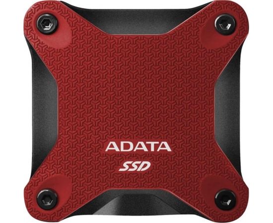 ADATA External SSD SD600Q 240GB USB 3.1, Red