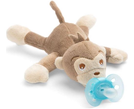 Philips Avent plīša rotaļlieta Mērkaķītis ar Ultra soft māneklīti 0–6 mēn. - SCF348/12