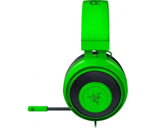 Razer наушники + микрофон Kraken 2019, зеленые