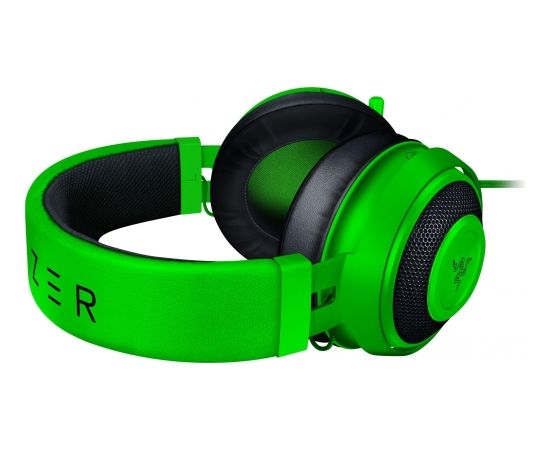 Razer наушники + микрофон Kraken 2019, зеленые