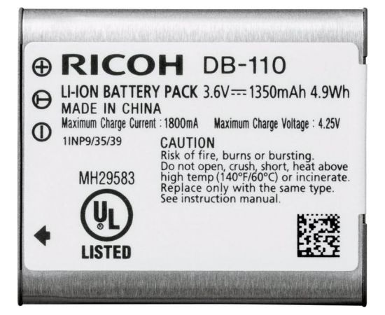 Батарейка Ricoh DB-110 OTH (37838)