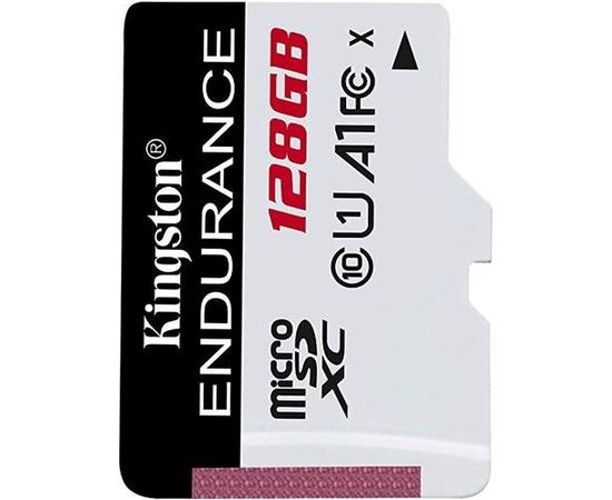 Kingston 128GB microSDXC Endurance 95R/45W C10 A1 UHS-I Card Only