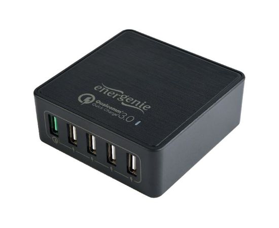 EnerGenie 5-port USB quick charger, QC 3.0