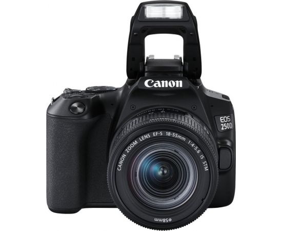 Canon EOS 250D + 18-55мм IS STM Kit, черный