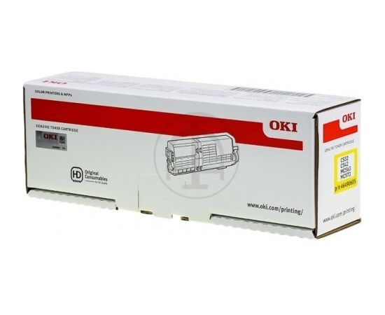 Oki Toner C532 / MC573 Yellow 6k (46490605)