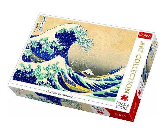 TREFL Puzle K. Hokusai "Lielais vilnis Kanagavā", 1000