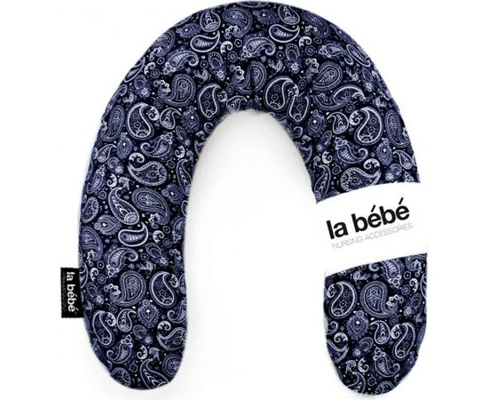 La Bebe™ Nursing La Bebe™ Rich Cotton Nursing Maternity Pillow Art.111353 Eastern Mod Dark Blue Подковка для сна, кормления малыша 30x175cm