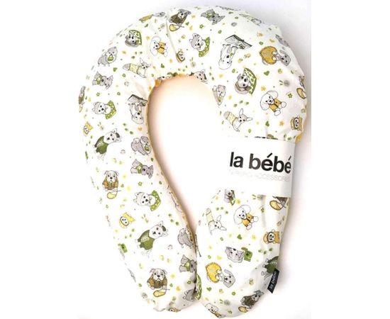 La Bebe™ Nursing La Bebe™ Snug Cotton Nursing Maternity Pillow Art.101725 Funny Dogs Pakaviņš (pakavs) mazuļa barošanai, gulēšanai, pakaviņš grūtniecēm  20*70cm