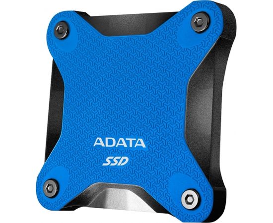 ADATA External SSD SD600Q 480 GB, USB 3.1, Blue Ārējie cietie diski HDD SSD