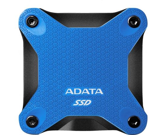 ADATA External SSD SD600Q 240GB USB 3.1, Blue Ārējie cietie diski HDD SSD