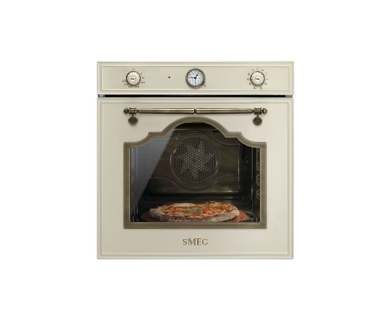 Smeg SFP750POPZ Cortina Antique brass Cream Cepeškrāsns