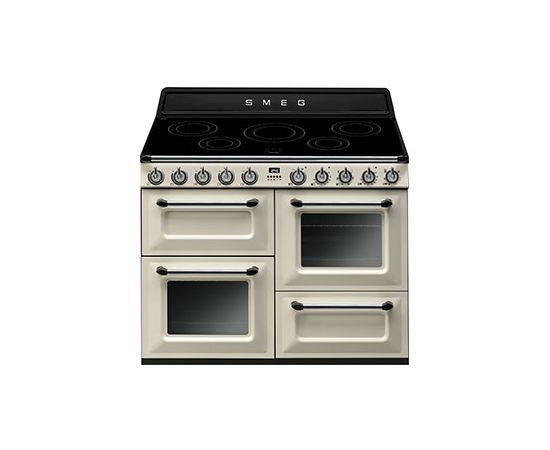 Smeg TR4110IP Cooker | 110x60 cm | Victoria | Cream | Hob type: Induction | Type of main oven: Thermo-ventilated | Type of second oven: Fan assisted | A | A
