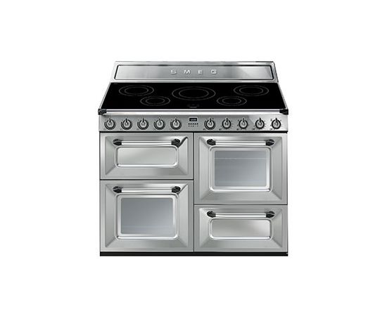 Smeg TR4110IX-1 Cooker | 110x60 cm | Victoria | Stainless steel | Hob type: Induction | Type of main oven: Thermo-ventilated | Type of second oven: Fan assisted | A | A