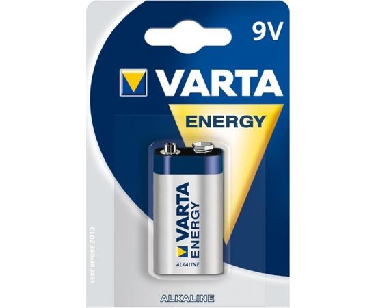 VARTA alkaline batteries Hi-voltage 9V (typ 6LR61) 1pcs energy