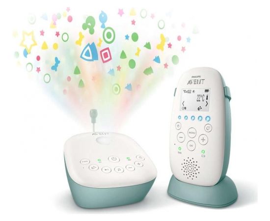 Philips Avent SCD731/52 DECT mazuļa uzraudzības ierīce Mazuļu uzraudzības ierīces