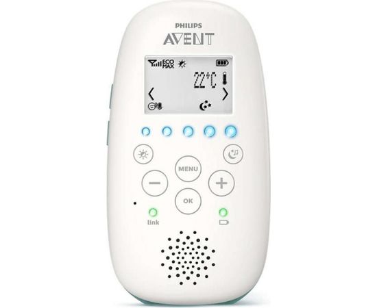 Philips Avent SCD731/52 DECT mazuļa uzraudzības ierīce Mazuļu uzraudzības ierīces
