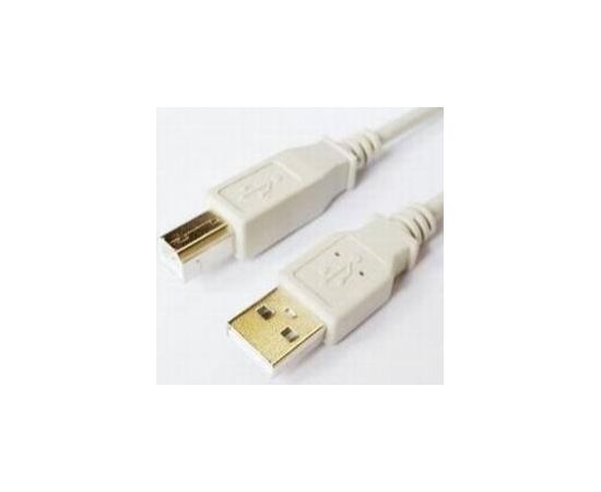 Kabelis Brackton USB Male - USB Female 3m White