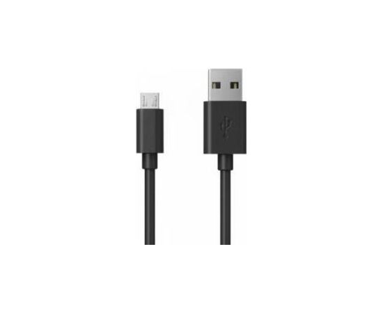 Kabelis Brackton USB Male - MicroUSB Male 0.5m Black