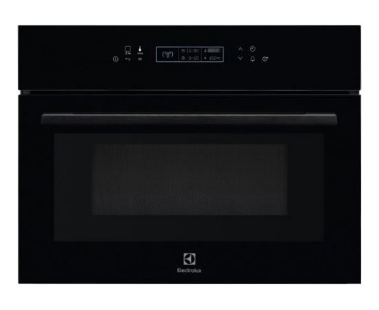 Electrolux EVL8E00Z cepeškrāsns - kompakta 45cm + mikroviļņu krāsns funkcija, melna Mikroviļņu krāsnis, iebūvējamās