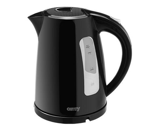 Camry Kettle CR 1255  Standard, Plastic, Black, 2200 W, 360° rotational base, 1.7 L