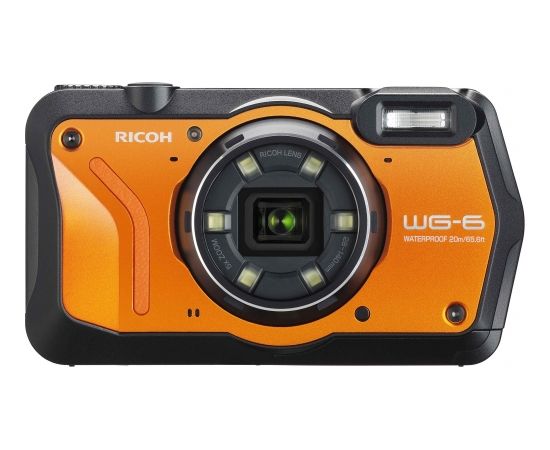 Ricoh WG-6, оранжевый