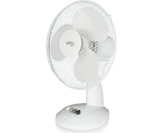 Gallet VEN9 Desk Fan, Number of speeds 2, 23 W, Oscillation, Diameter 23 cm, White