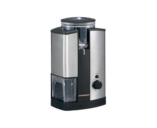 Gastroback 42602 Black, Silver, Coffee grinder, 165W W