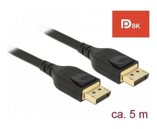 Delock Cable Displayport 1.4 male > Displayport male (20pin) 8K 5m