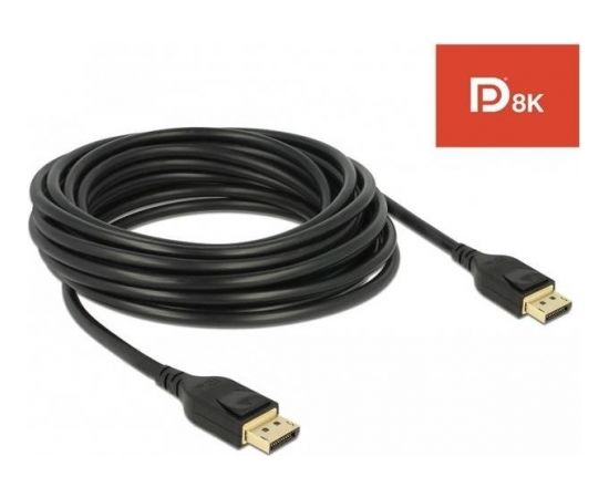 Delock Cable Displayport 1.4 male > Displayport male (20pin) 8K 5m